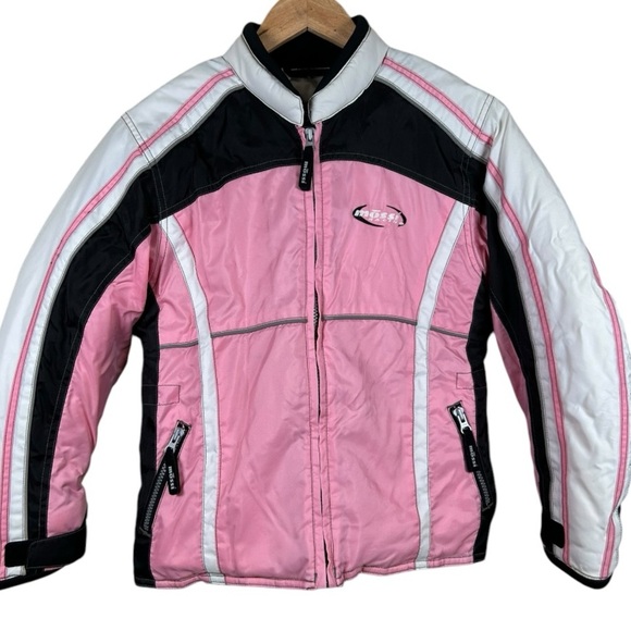 Mossi Racing Jackets & Blazers - Mossi Motorsports Women's Nylon Full-Zip Racing Jacket runs small it fits size 6